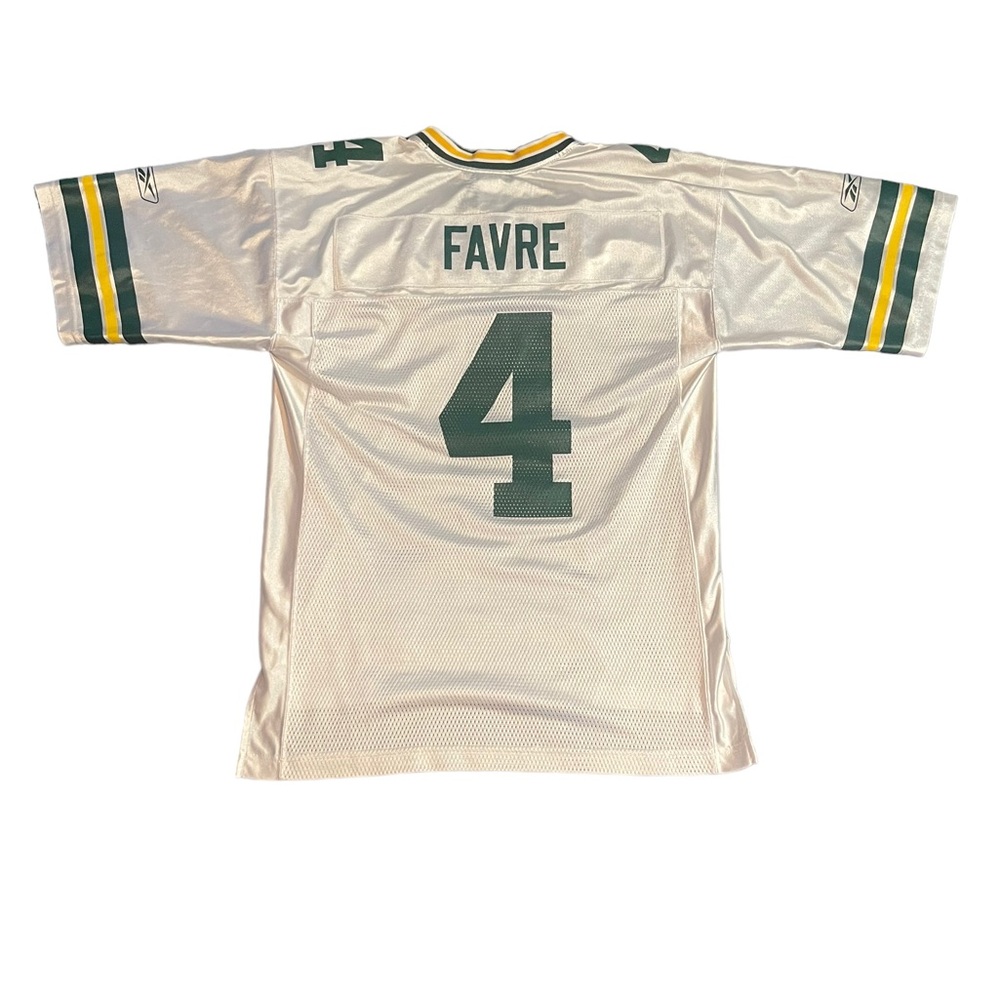 Reebok Green Bay Packets Brett Farve Jersey Size Medium